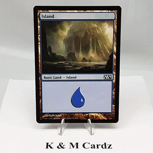 MTG - M14 - Island - #235 - Lightly Played - Picture 1 of 6