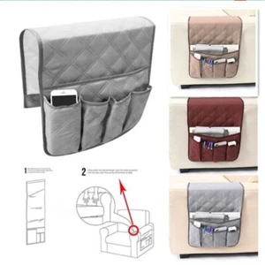 New 5 Pocket Armchair Sofa Book Storage Candy Organizer TV Remote Control Holder - Picture 1 of 8