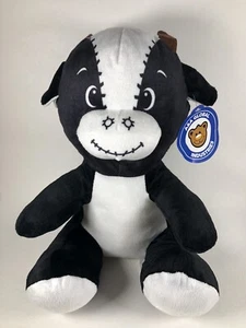 A&A Global Industries Plush Cow Black White 11” 2022 With Tag Stuffed Animal Toy - Picture 1 of 9