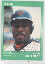 1990 Star Platinum /1000 Kevin Mitchell #17