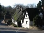 Photo 6X4 Linton: Winter Sunshine And Mossed Thatch Linton/Tl5646 A Pict C2011