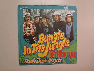 JETHRO TULL:Bungle In The Jungle- Back-Door Angels-Germany 7" 1974 Chrysalis PSL - Image 1 of 4