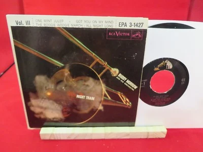 RARE BUDDY MORROW NIGHT TRAIN 7" 45rpm EX PLY RCA VICTOR EPA 3-1427 EX/NM - Image 1 of 4