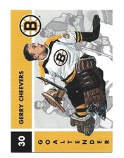 1995-96 Parkhurst 1966-67 Design #16 Gerry Cheevers Boston Bruins Hockey HOF 
