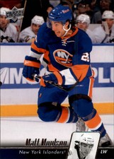 2010-11 Upper Deck Islanders Hockey Card #79 Matt Moulson