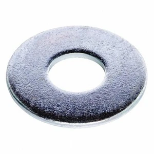 LAVADORA PLANA SAE 3/4"" TAMAÑO PERNO - CHAPADA EN ZINC 1-1/2 OD X 13/16"" ID - PAQUETE DE 10 PIEZAS - Imagen 1 de 5
