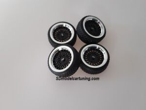  1:18 Scale BBS E50 15 INCH TUNING WHEEL SET!!  wheel logos now included!