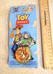 Disney Toy Story Bo Peep Buzz Woody Pog 1995 Federación de Canadá 7 pogs y slammer - Imagen 1 de 6