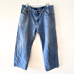 Solutions Denim Jeans Size 102 Mens Retro Cotton Grunge Pants Y2K 90s Short Leg - Picture 1 of 24