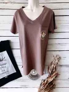 NEW Southern Spirit Women's Beach Gray St. George Island, Florida T Shirt M NWT - Picture 1 of 9