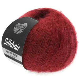 LANA GROSSA SILKHAIR Strickgarn Wolle (113 - Bordeaux) - Bild 1 von 5