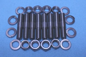 Triumph Pre Unit 650 Stainless Cylinder Barrel Studs, Unit 650 to 1968 E672 - Picture 1 of 1
