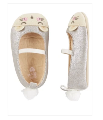 Nuevo con etiquetas Zapatos para cuna Osh Kosh B'Gosh conejito conejo sin cordones talla 6-9 meses gemelos Foto 1 de 4