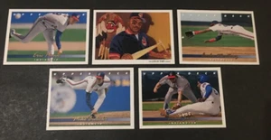 CLEVELAND INDIANS TEAM SETS 1993 UPPER DECK SP LEAF UPPER DECK STUDIO SEE LIST - Picture 1 of 9