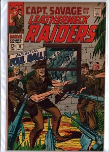 Captain Savage and his Leatherneck Raiders #8 Silver Age 1968 Marvel en estado bastante bueno+ (8,5) - Imagen 1 de 1