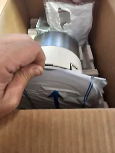 6" WIREMOLD FURNITURE FEED-SATIN NICKEL Poke Through Assembled Unit **OPEN BOX** - Picture 1 of 11