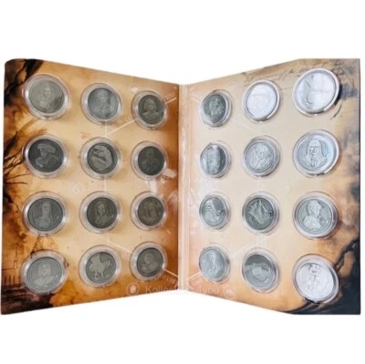 Harry Potter Collectors Pack x24 Coins - Limited 2000 WorldWide Brand New - image 1 of 4