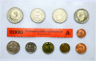 Republika Federalna Niemiec - DM KMS - zestaw monet 2000 A - Berlin - nieobiegowy