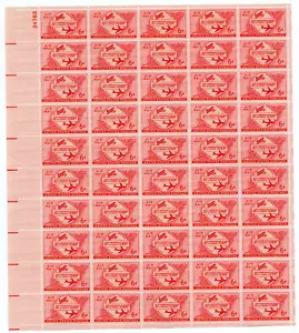 Scott #c47 5oth Anniversary of Powered Flight Sheet of 50 Stamps - MNH P#24783 - Picture 1 of 2