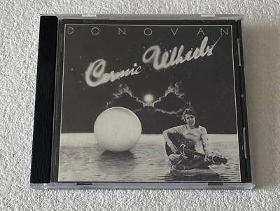 DONOVAN ~ COSMIC WHEELS ~ 1994 UK 10-TRACK CD ALBUM ~ EPIC (REWIND) 477378 2 - Image 1 of 4