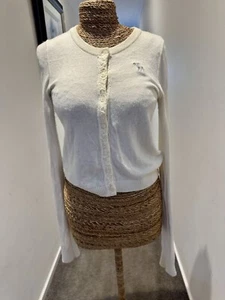 Abercrombie and fitch off White Cardigan Size XS - Picture 1 of 13
