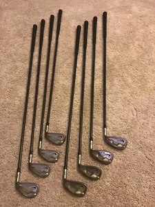 Nike NDS Iron Set 3456789PW total of 8 irons) Fujikura Graphite S (Right handed) - Picture 1 of 9