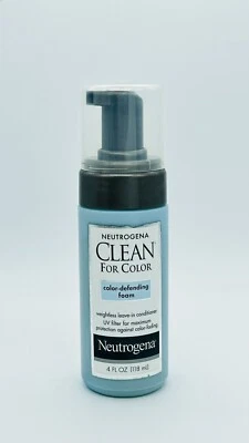 Neutrogena Clean For Color - Color Defending Foam Leave In Conditioner 4 Oz New - Image 1 of 2