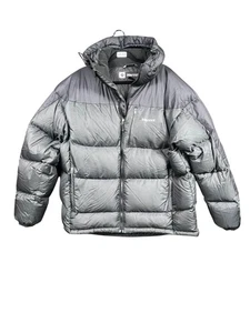 Marmot Jacket Mens XL Black Down Puffer Hooded Winter Coat Goose Insulated Warm - Picture 1 of 14