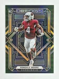 RONDALE MOORE 2021 Panini Obsidian RC Rookie Card #120, Electric Etch Orange /75 - Picture 1 of 2