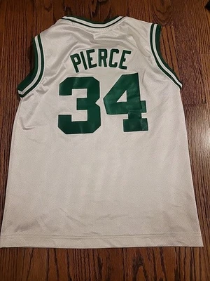 Camiseta de baloncesto Reebok Paul Pierce Boston Celtics juvenil talla mediana niños 10-12 Foto 1 de 4