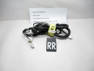 Chicote de fios para porta traseira direita Lexus RX400h 2006-2008 82153-48060 fabricante de equipamento original - Imagem 1 de 4