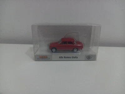 ● BREKINA ALFA ROMEO GIULIA 2 FARI 1300 ROSSO IN SCALA HO 1:87 BRE29508 - Immagine 1 di 4
