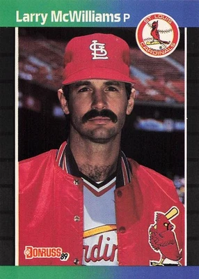 1989 Donruss - Larry McWilliams #516 - Image 1 of 2