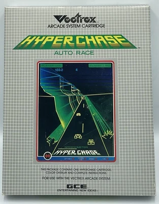 Vintage GCE Vectrex Hyperchase CIB 1982 Video Game COOL - Image 1 of 3