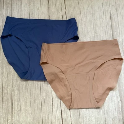 Nuevo CHANTELLE 2643 Juego de 2 Panty Hipster Suave Elástico Sin Costuras Talla Única Foto 1 de 2