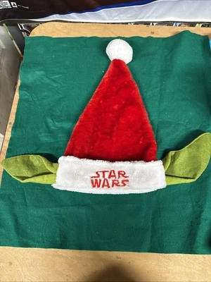 Chapéu Disney Star Wars Yoda Papai Noel orelhas verdes Natal - Imagem 1 de 2