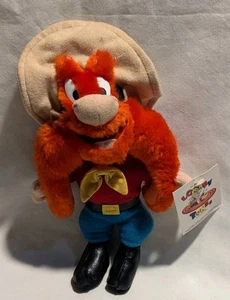 Looney Tunes Yosemite Sam 10 Zoll Plüsch 1997 Warner Bro's Stuffy mit Etikett - Bild 1 von 8