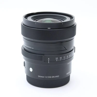 Sigma 24mm F/2 DG DN Contemporary (for Sony E mount) -Near Mint- #318 - Image 1 of 4