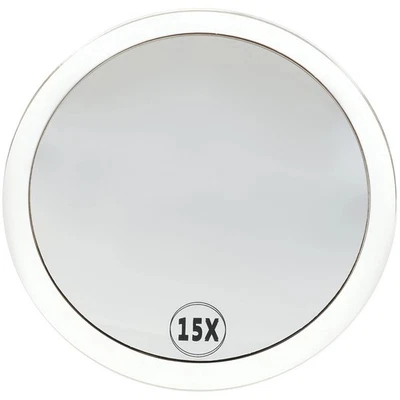 Espejo de aumento 15x ventosa espinillas eliminación de poros espejo de maquillaje EE. UU. Foto 1 de 4