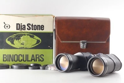 【 EXC+5 】 Dia Stone Binoculars ZV1650 16x50mm w/ Vintage Leather Case from Japan - image 1 of 4