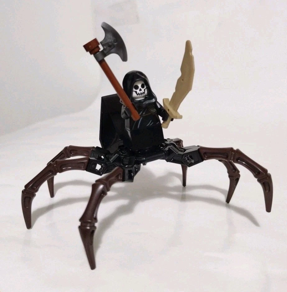 Lego Castillo Araña Esqueleto Guerrero Fantasía Era Mazmorras Dragones Minifigura Foto 1 de 2