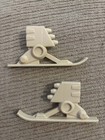 1989 Vintage G1 Transformers Pretender Crossblades Right Left Ski Accessory Part