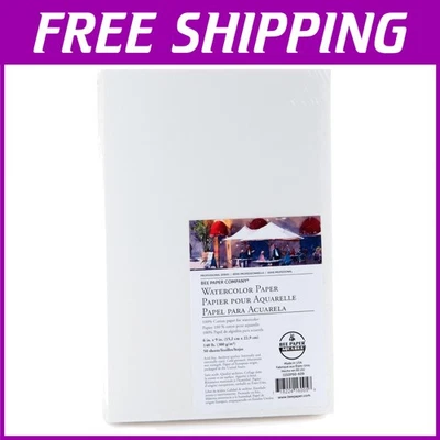 Versátil rollo de papel de acuarela 100 % algodón - 36" x 5 yardas para todas las técnicas Foto 1 de 4