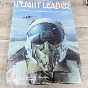 FLIGHT LEADER Avalon Hill Bookcase Game of Jet Combat Tactics 1950 to 1986 - Picture 1 of 5