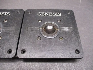 Coppia tweeter a cupola invertita Genesis vintage per altoparlanti G10/10 testati LEGGI DESC - Foto 1 di 7