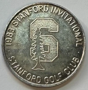 Stanford Gold Club 1983, 1 oz .999 Feinsilbermedaille, NR. - Bild 1 von 2