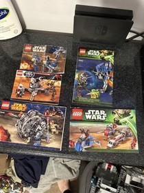 LEGO Star Wars Instruction Manual & Inserts Lot &ndash; 75040, 75012, 75002, 7914, 94&hellip;