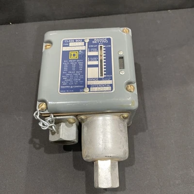 Interruptor de presión Square D 9012 ACW9, rango 10-275# Foto 1 de 4