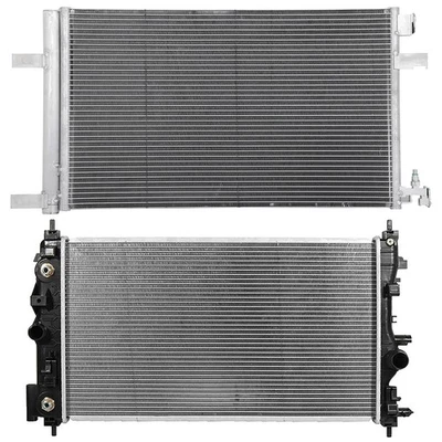 Radiator & Condenser Cooling Kit For Chevrolet Cruze 2011 2012 2013 2014 2015 Foto 1 de 4