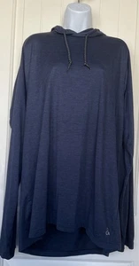 Tek Gear Navy Blue Long Sleeve Hoodie Size XXL - Picture 1 of 6